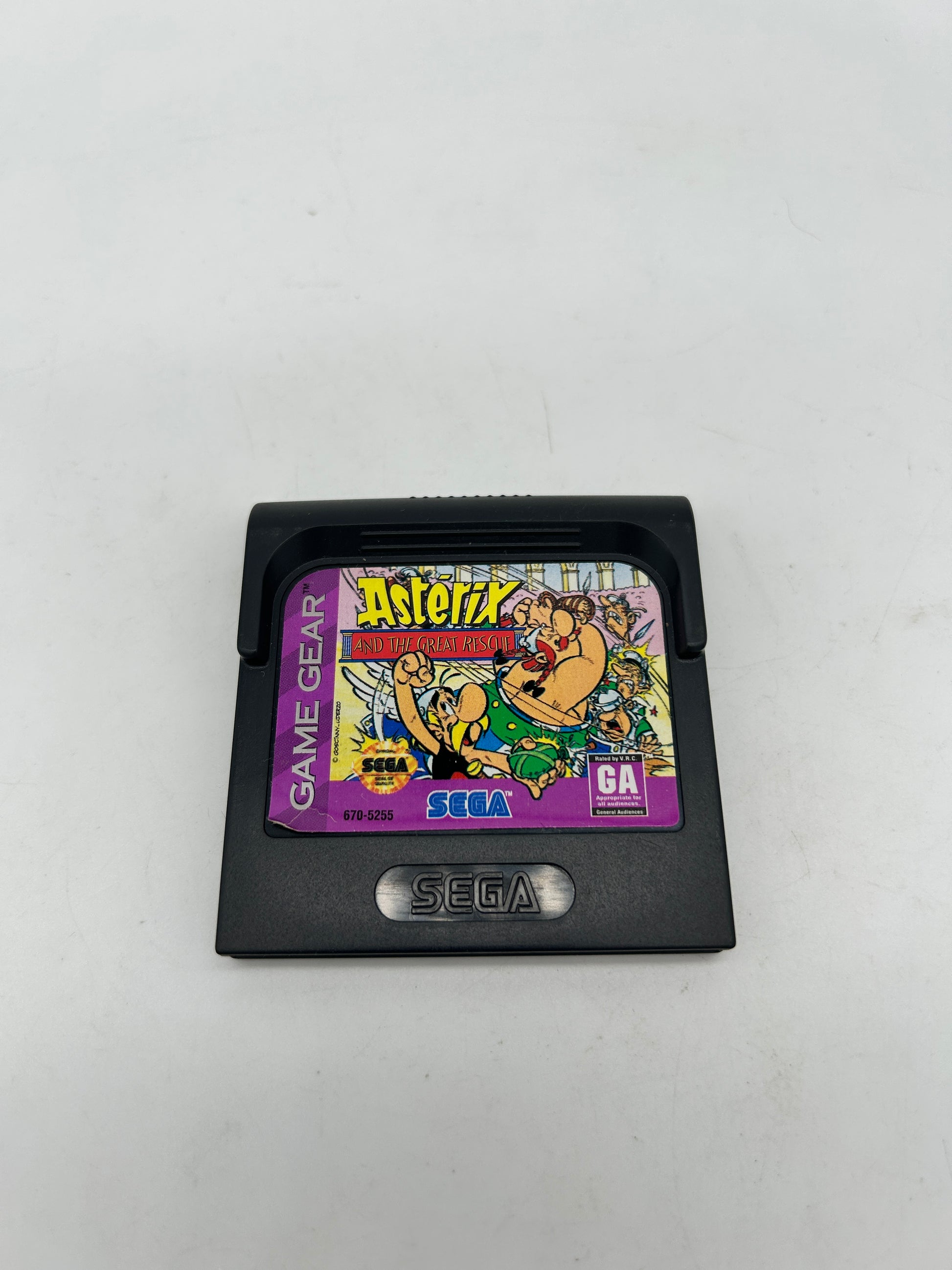 PiXEL-RETRO.COM : SEGA GAME GEAR GAME NTSC ASTERIX AND THE GREAT RESCUE