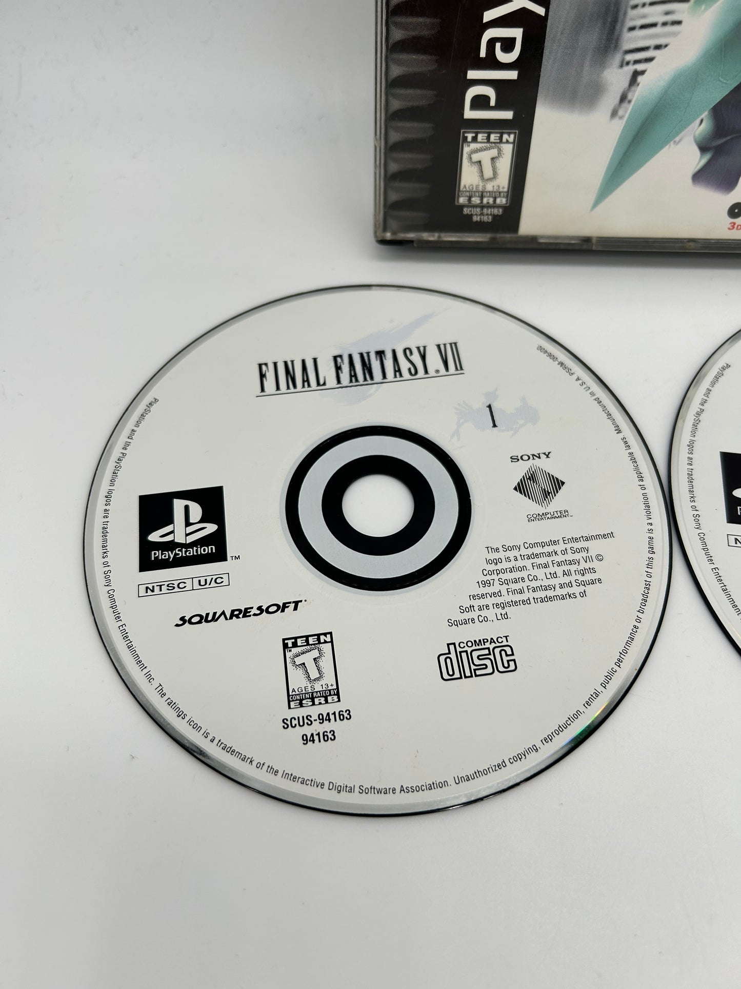 SONY PLAYSTATiON [PS1] | FiNAL FANTASY VII