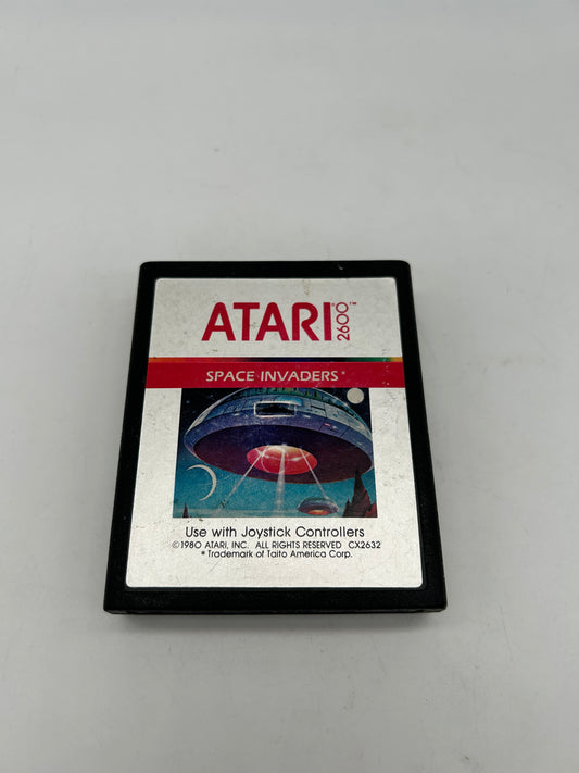 PiXEL-RETRO.COM : ATARI 2600 GAME NTSC SPACE INVADERS SILVER LABEL