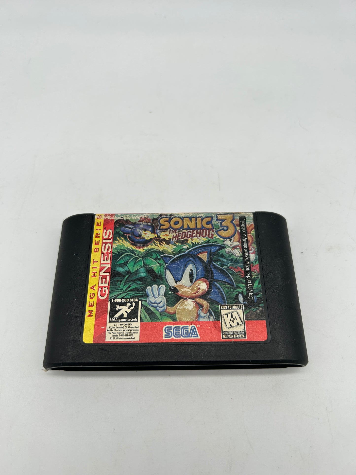 PiXEL-RETRO.COM : SEGA GENESIS (MEGA DRIVE) GAME NTSC SONIC THE HEDGEHOG 3