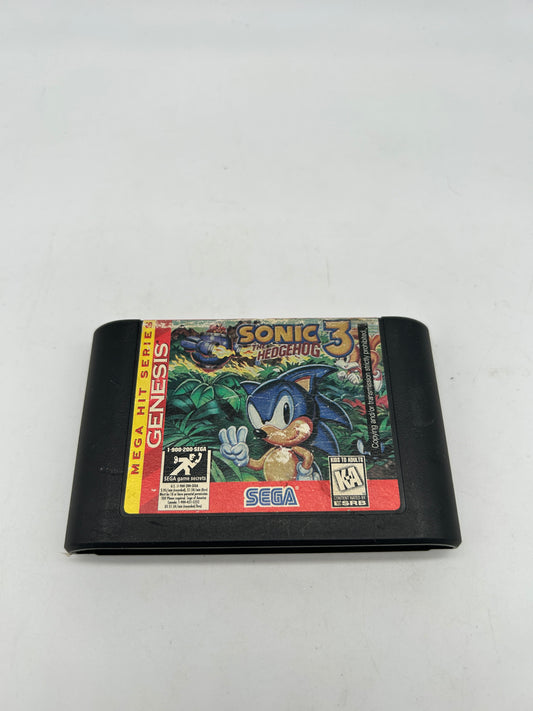PiXEL-RETRO.COM : SEGA GENESIS (MEGA DRIVE) GAME NTSC SONIC THE HEDGEHOG 3