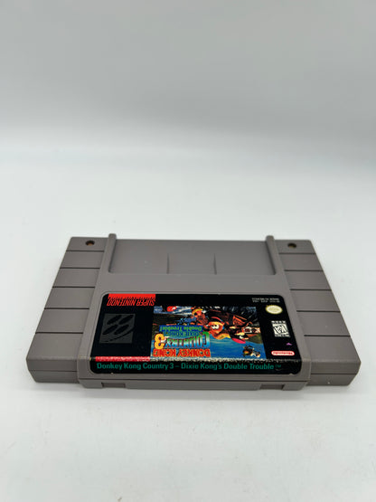 SUPER NiNTENDO [SNES] | DONKEY KONG COUNTRY 3 DiXiE KONGS DOUBLE TROUBLE