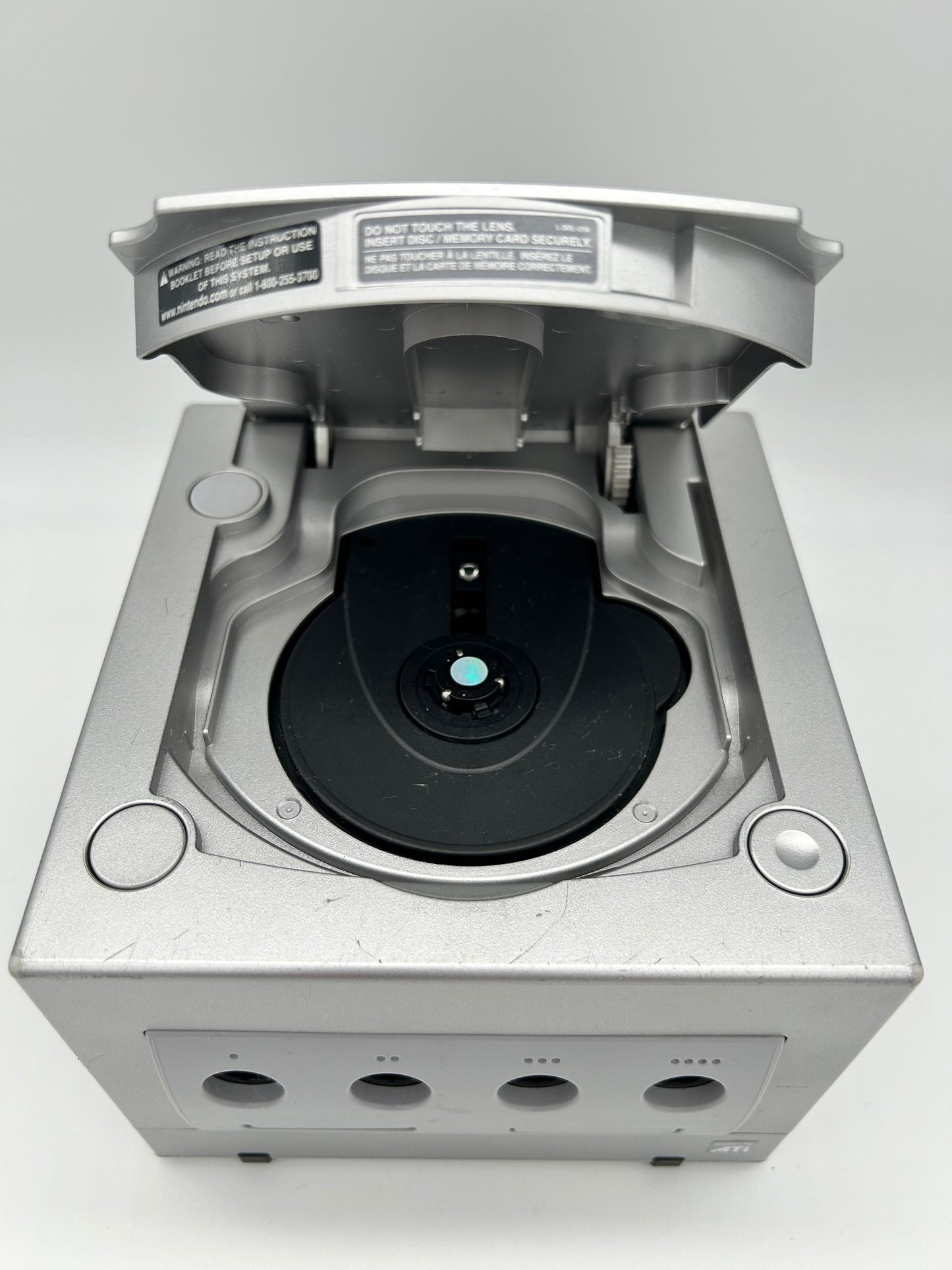 NiNTENDO GAMECUBE [NGC] CONSOLE | MODEL ARGENT DOL-001 USA