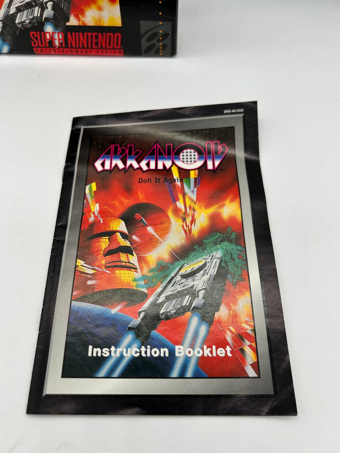 SUPER NiNTENDO [SNES] | ARKANOiD DOH iT AGAiN