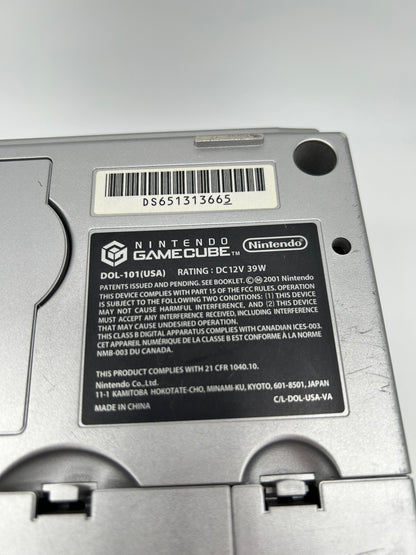 NiNTENDO GAMECUBE [NGC] CONSOLE | MODEL ARGENT DOL-001 USA