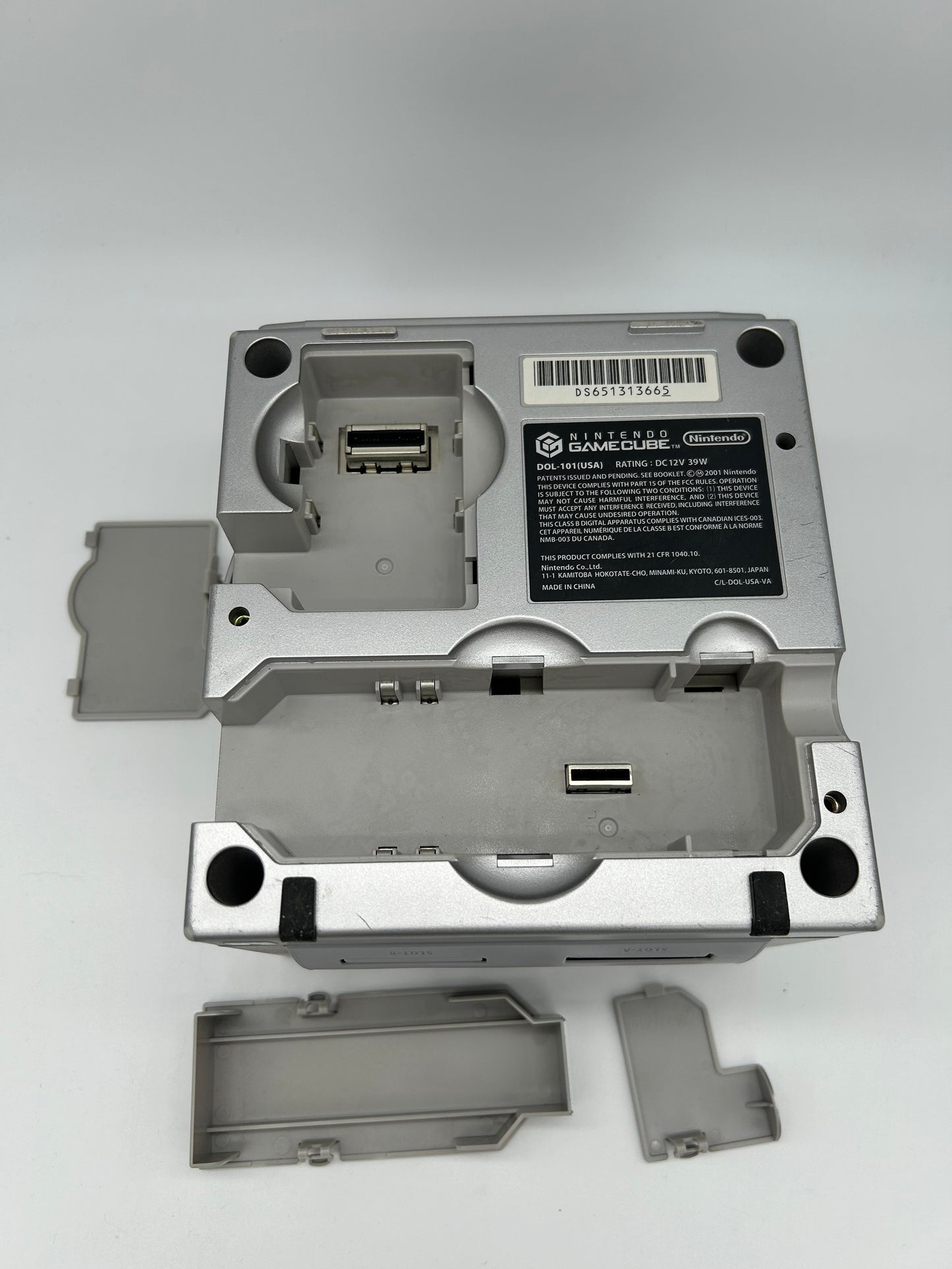 NiNTENDO GAMECUBE [NGC] CONSOLE | MODEL ARGENT DOL-001 USA