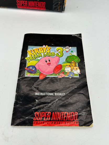 SUPER NiNTENDO [SNES] | KiRBYS DREAM LAND 3
