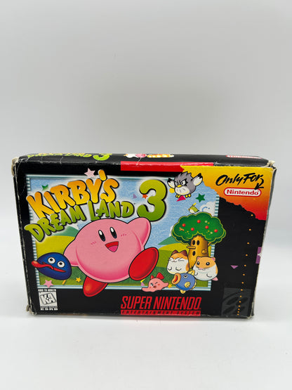 SUPER NiNTENDO [SNES] | KiRBYS DREAM LAND 3