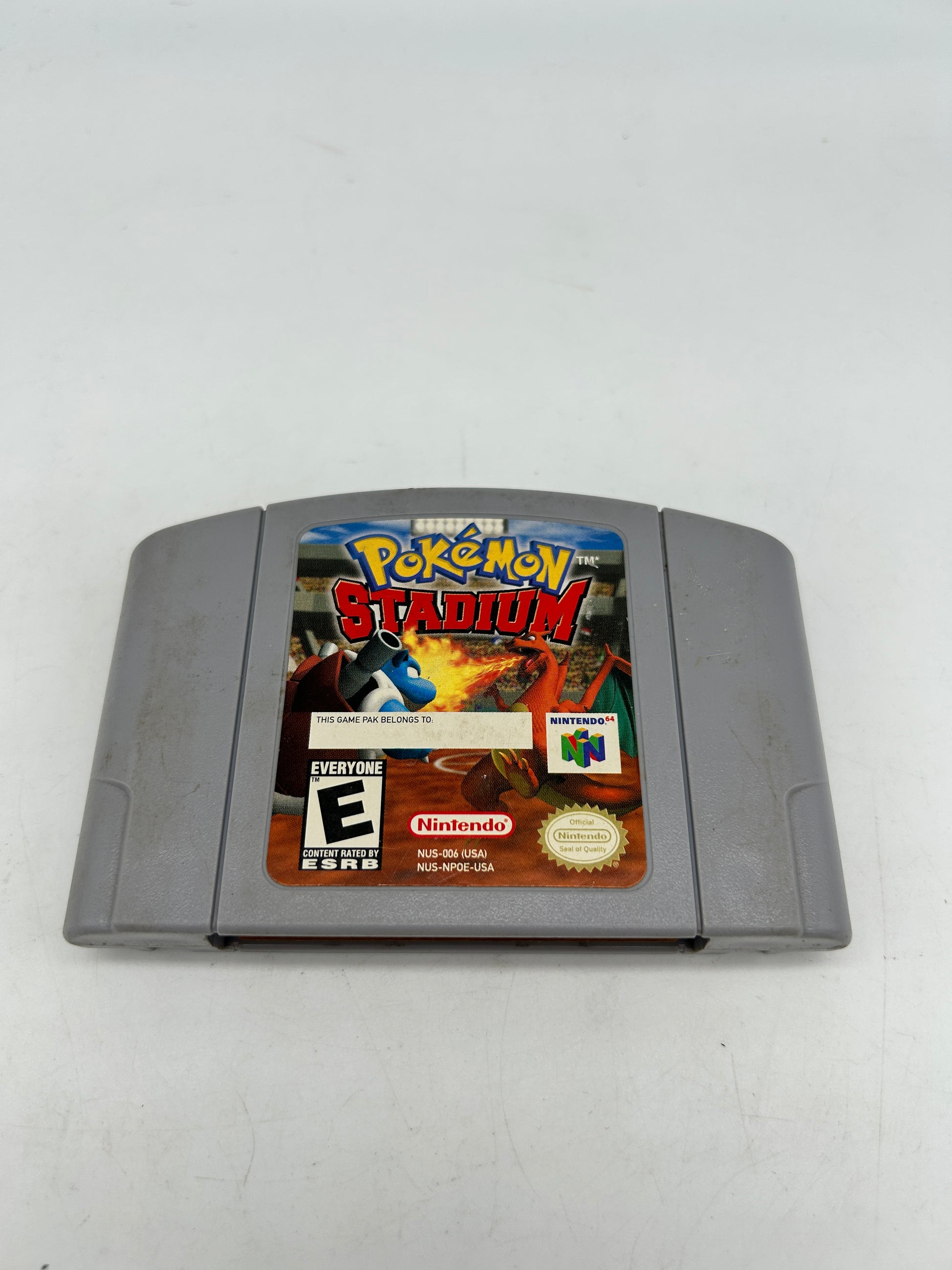 PiXEL-RETRO.COM : NINTENDO 64 (N64) POKEMON STADIUM GAME NTSC