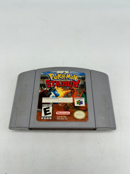 PiXEL-RETRO.COM : NINTENDO 64 (N64) POKEMON STADIUM GAME NTSC
