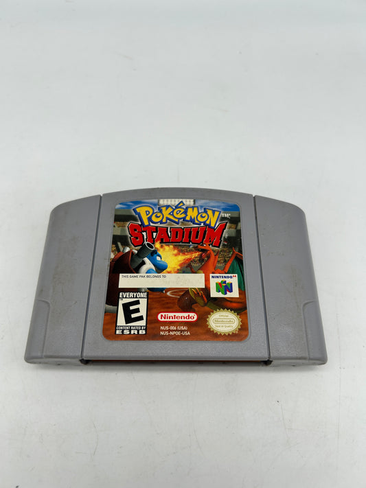 PiXEL-RETRO.COM : NINTENDO 64 (N64) POKEMON STADIUM GAME NTSC