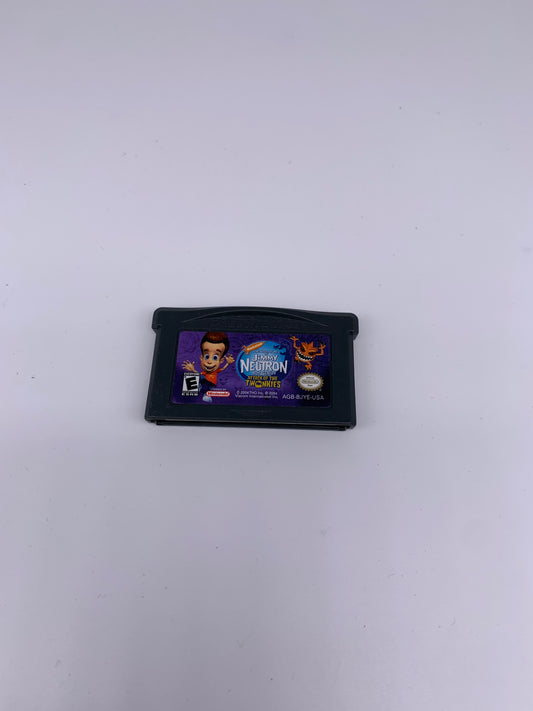 PiXEL-RETRO.COM : GAME BOY ADVANCE (GBA) NTSC THE ADVENTURES OF JIMMY NEUTRON BOY GENIUS ATTACK OF THE TWONKIES