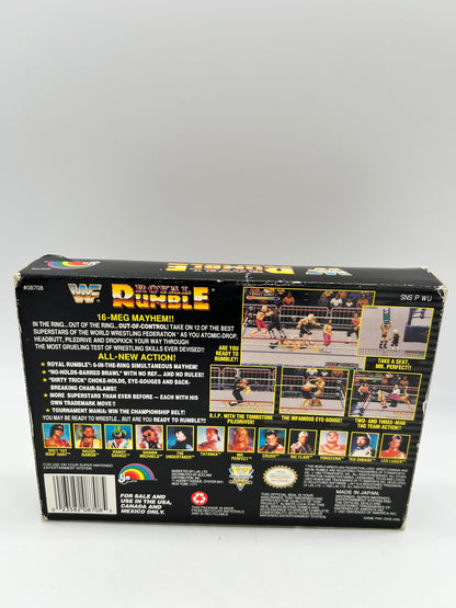 SUPER NiNTENDO [SNES] | WWF ROYAL RUMBLE