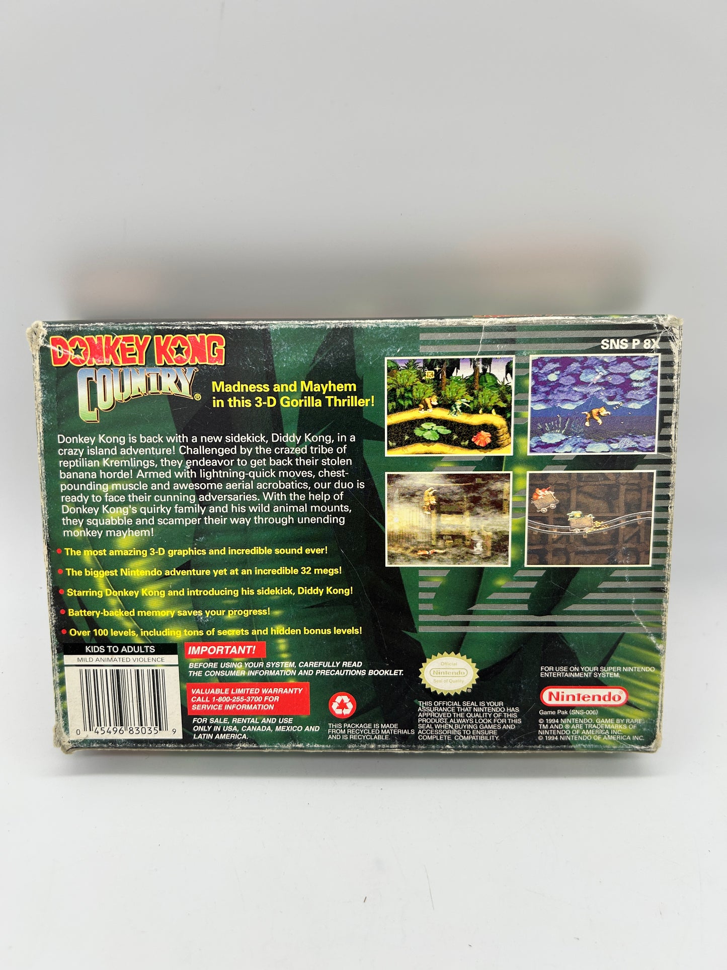 SUPER NiNTENDO [SNES] | DONKEY KONG COUNTRY