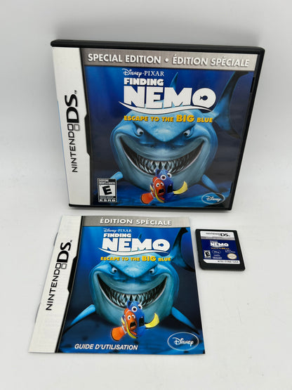 PiXEL-RETRO.COM : NINTENDO DS (DS) COMPLETE CIB BOX MANUAL GAME NTSC FINDING NEMO ESCAPE TO THE BIG BLUE