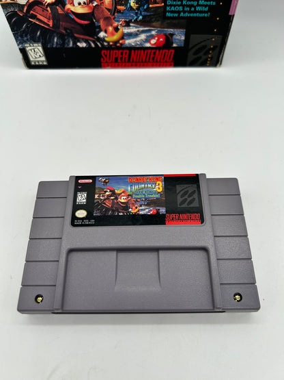 SUPER NiNTENDO [SNES] | DONKEY KONG COUNTRY 3 DiXiE KONGS DOUBLE TROUBLE