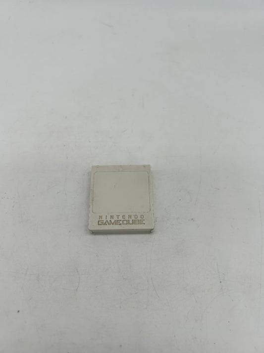 PiXEL-RETRO.COM : NINTENDO GAMECUBE (GC) MEMORY CARD 4MB NTSC DOL-020