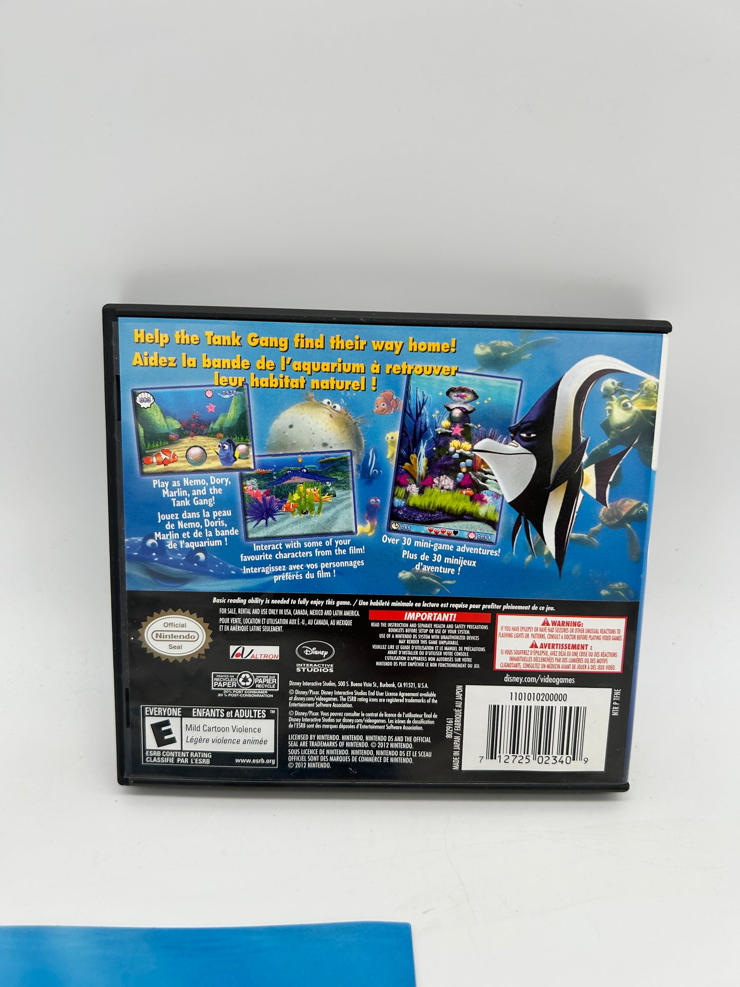 NiNTENDO DS | FiNDiNG NEMO ESCAPE TO THE BIG BLUE | SPECiAL EDITION