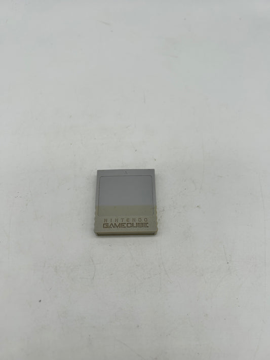 PiXEL-RETRO.COM : NINTENDO GAMECUBE (GC) MEMORY CARD 4MB NTSC DOL-008