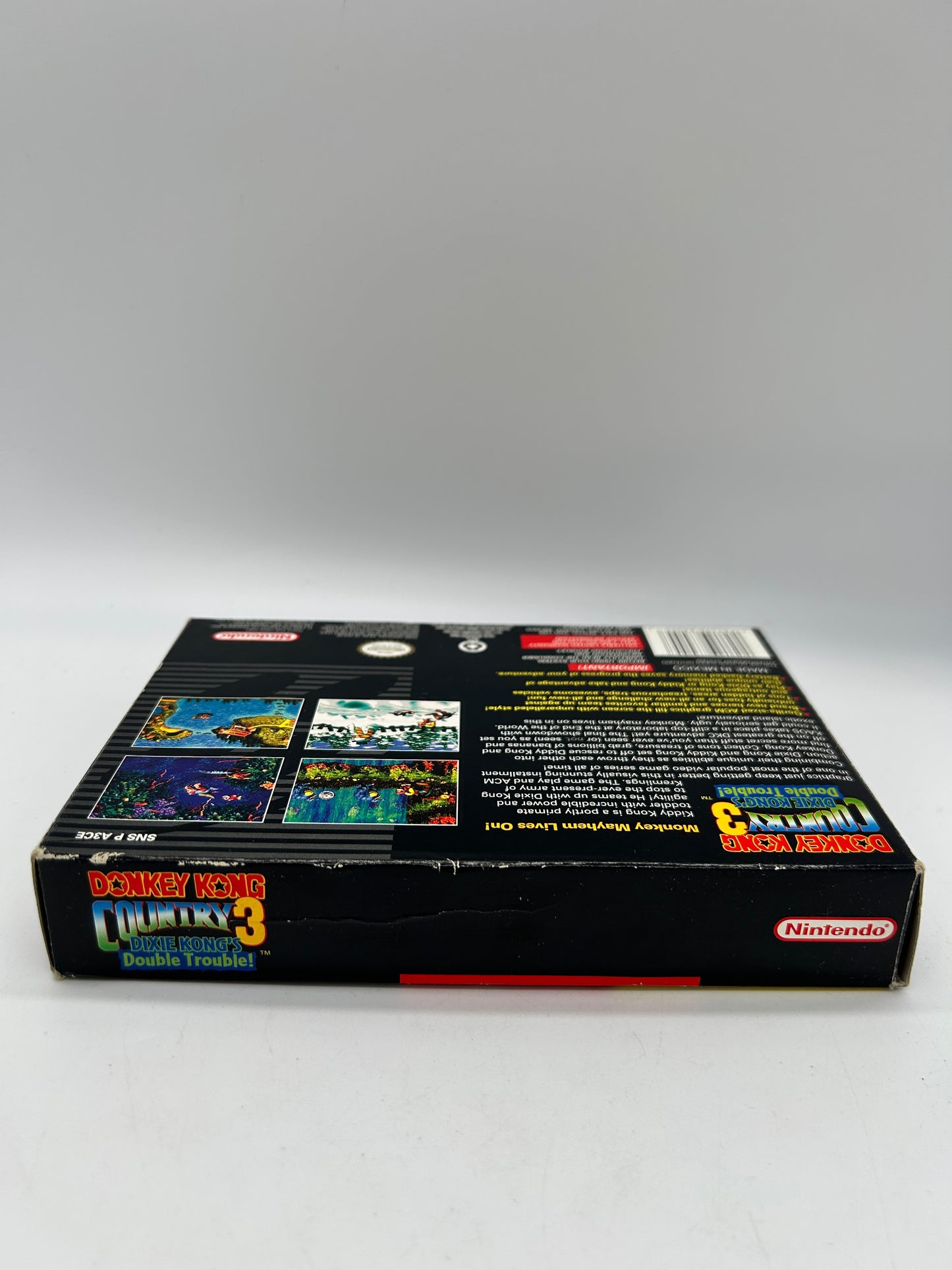 SUPER NiNTENDO [SNES] | DONKEY KONG COUNTRY 3 DiXiE KONGS DOUBLE TROUBLE