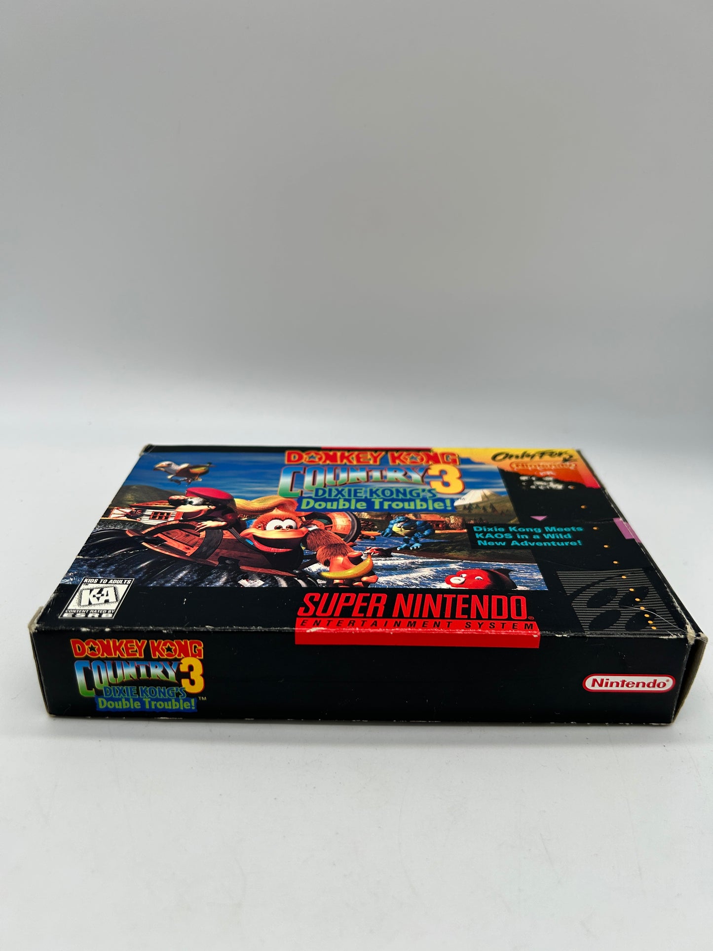 SUPER NiNTENDO [SNES] | DONKEY KONG COUNTRY 3 DiXiE KONGS DOUBLE TROUBLE