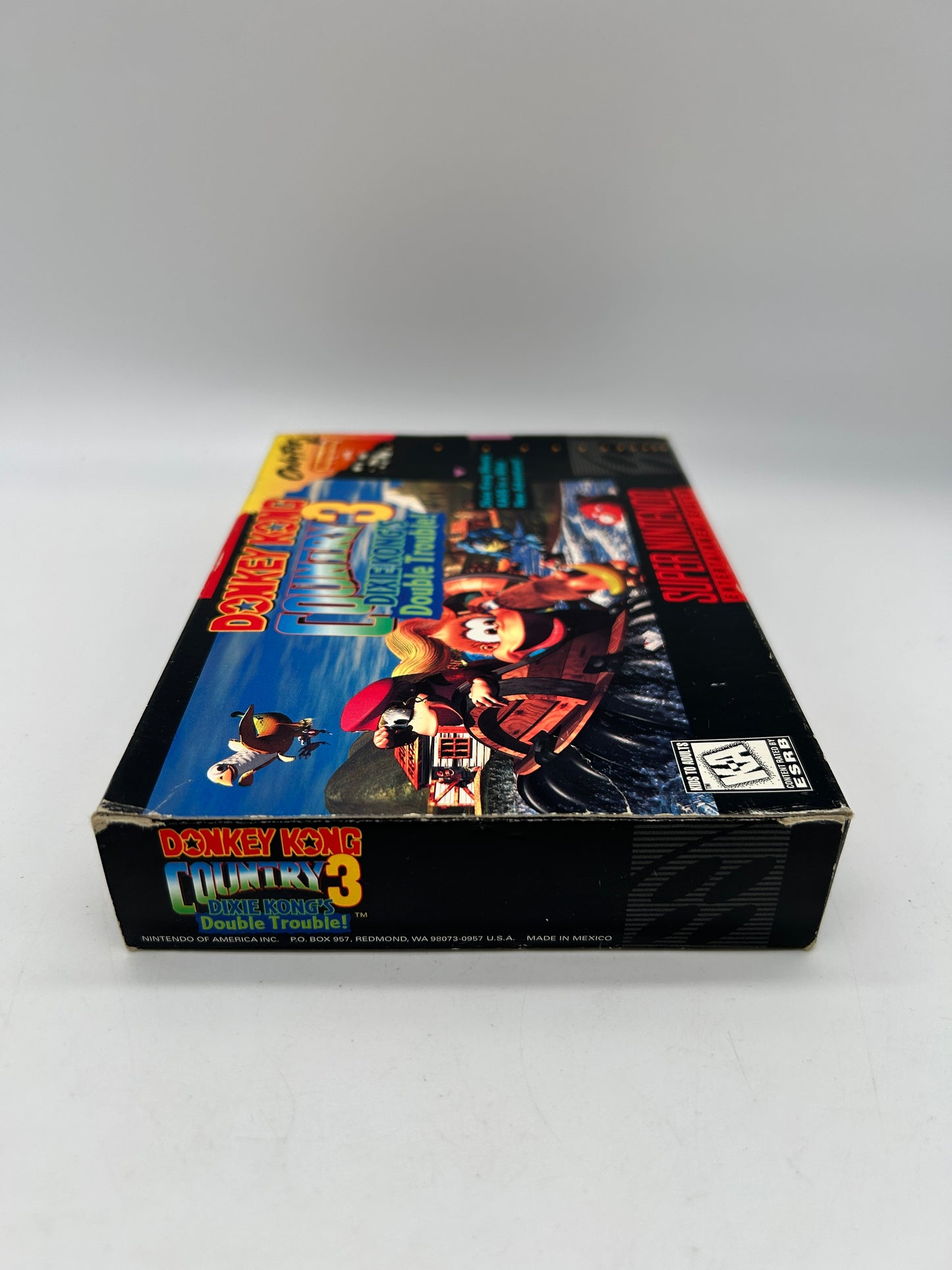 SUPER NiNTENDO [SNES] | DONKEY KONG COUNTRY 3 DiXiE KONGS DOUBLE TROUBLE