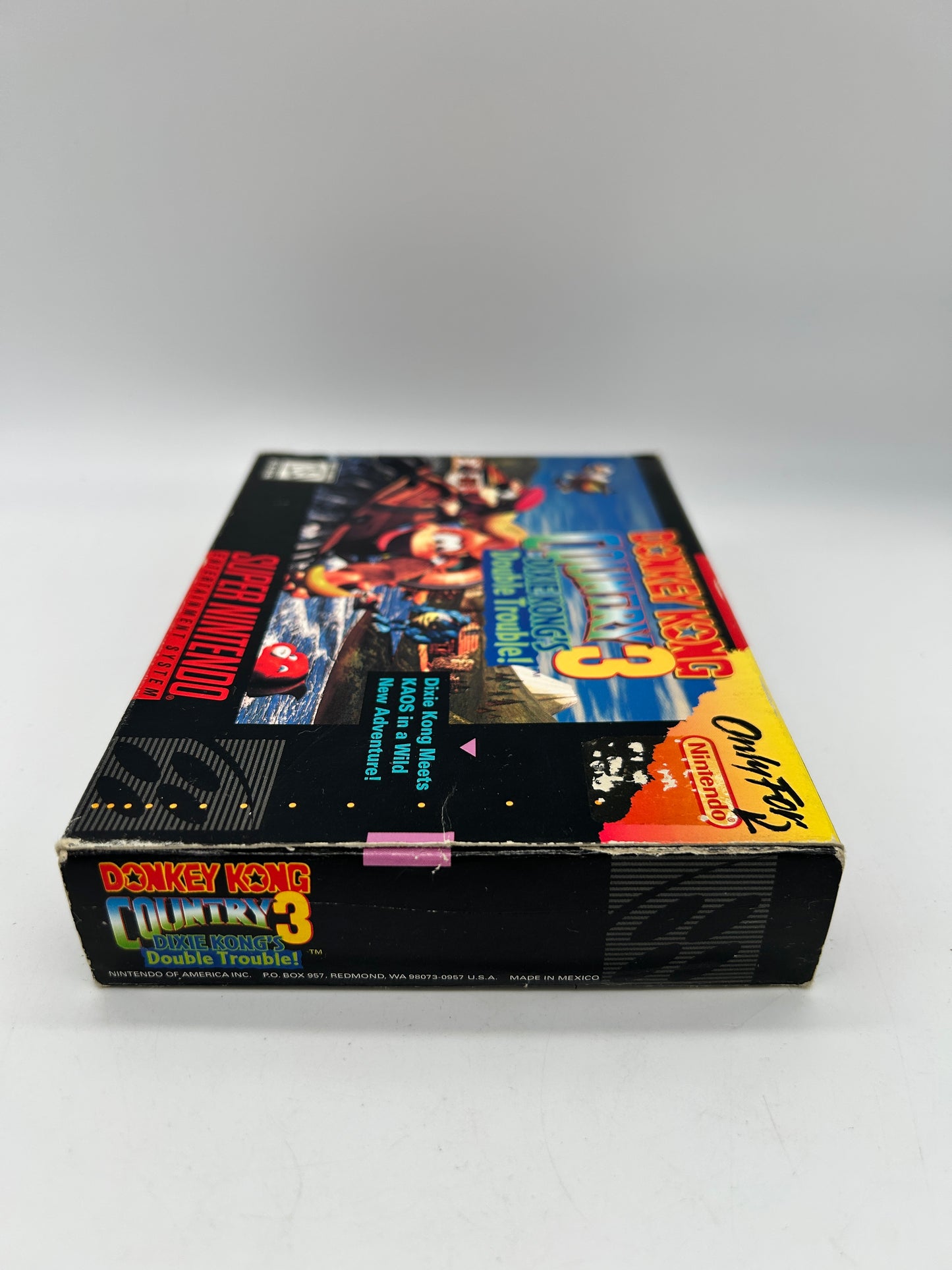 SUPER NiNTENDO [SNES] | DONKEY KONG COUNTRY 3 DiXiE KONGS DOUBLE TROUBLE