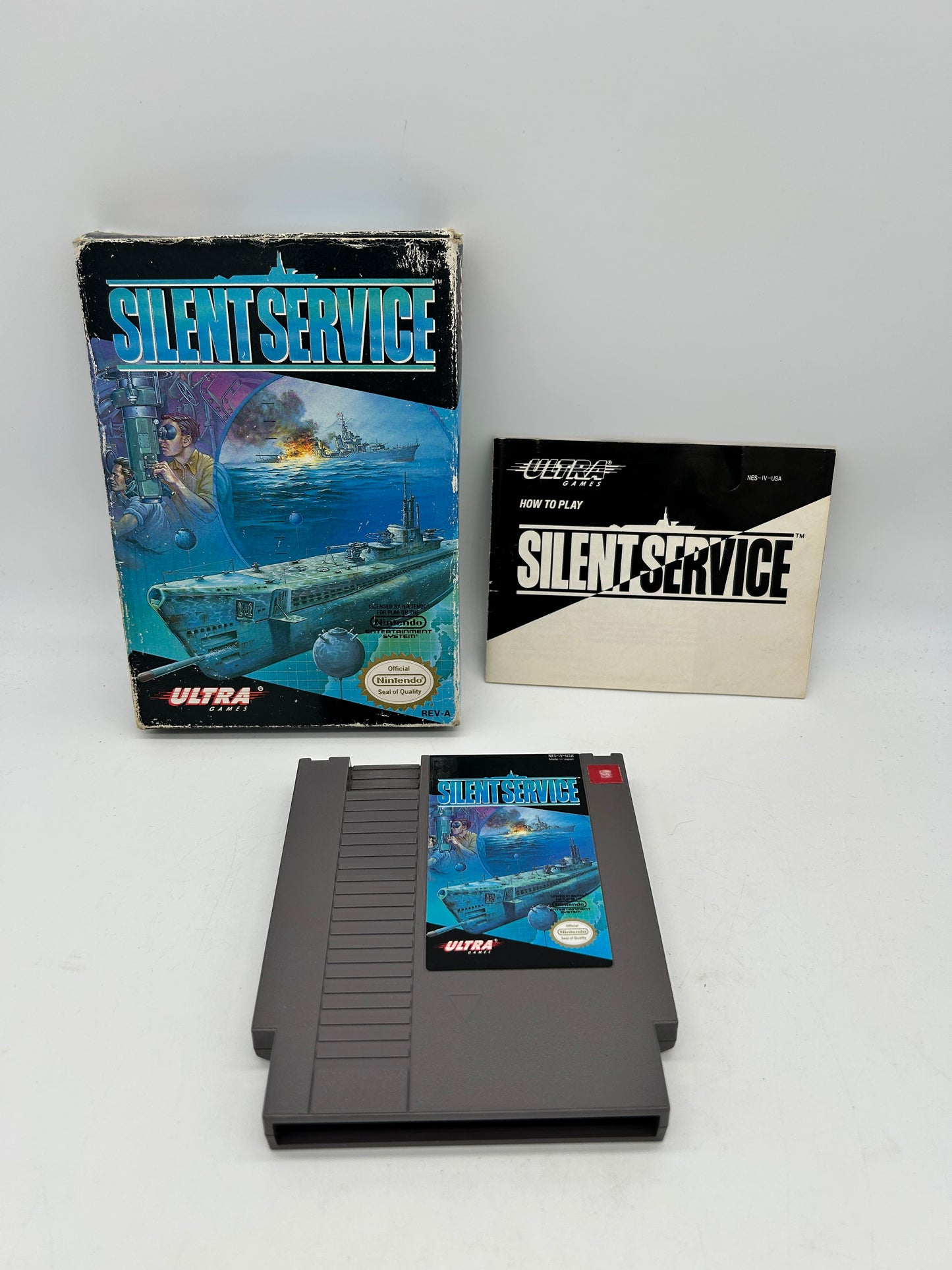 NiNTENDO [NES] ORiGiNAL | SiLENT SERViCE