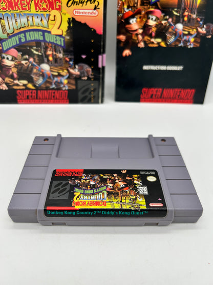 SUPER NiNTENDO [SNES] | DONKEY KONG COUNTRY 2 DiDDYS KONG QUEST