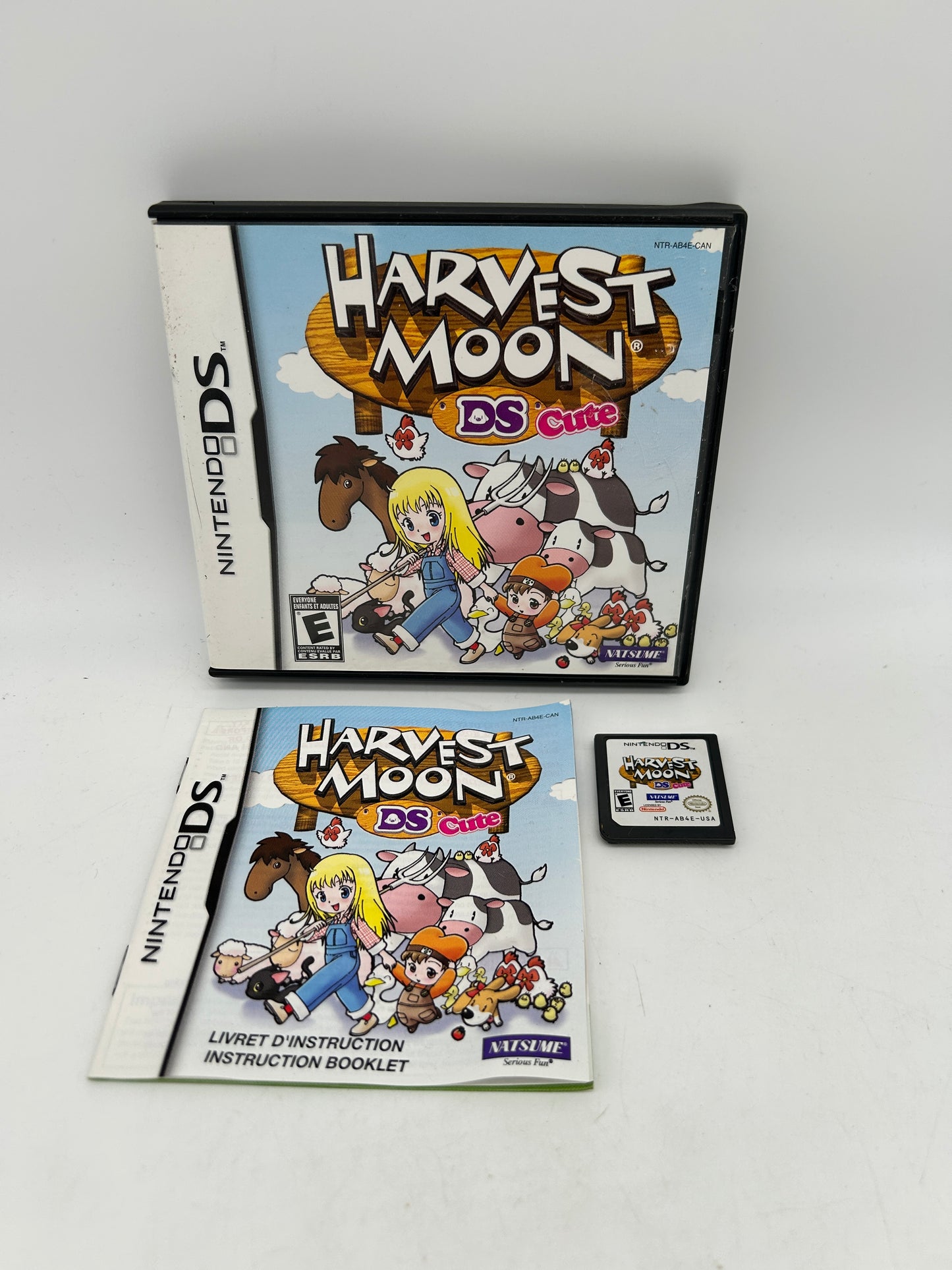 PiXEL-RETRO.COM : NINTENDO DS GAME NTSC HARVEST MOON DS CUTE