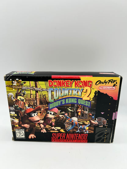 SUPER NiNTENDO [SNES] | DONKEY KONG COUNTRY 2 DiDDYS KONG QUEST