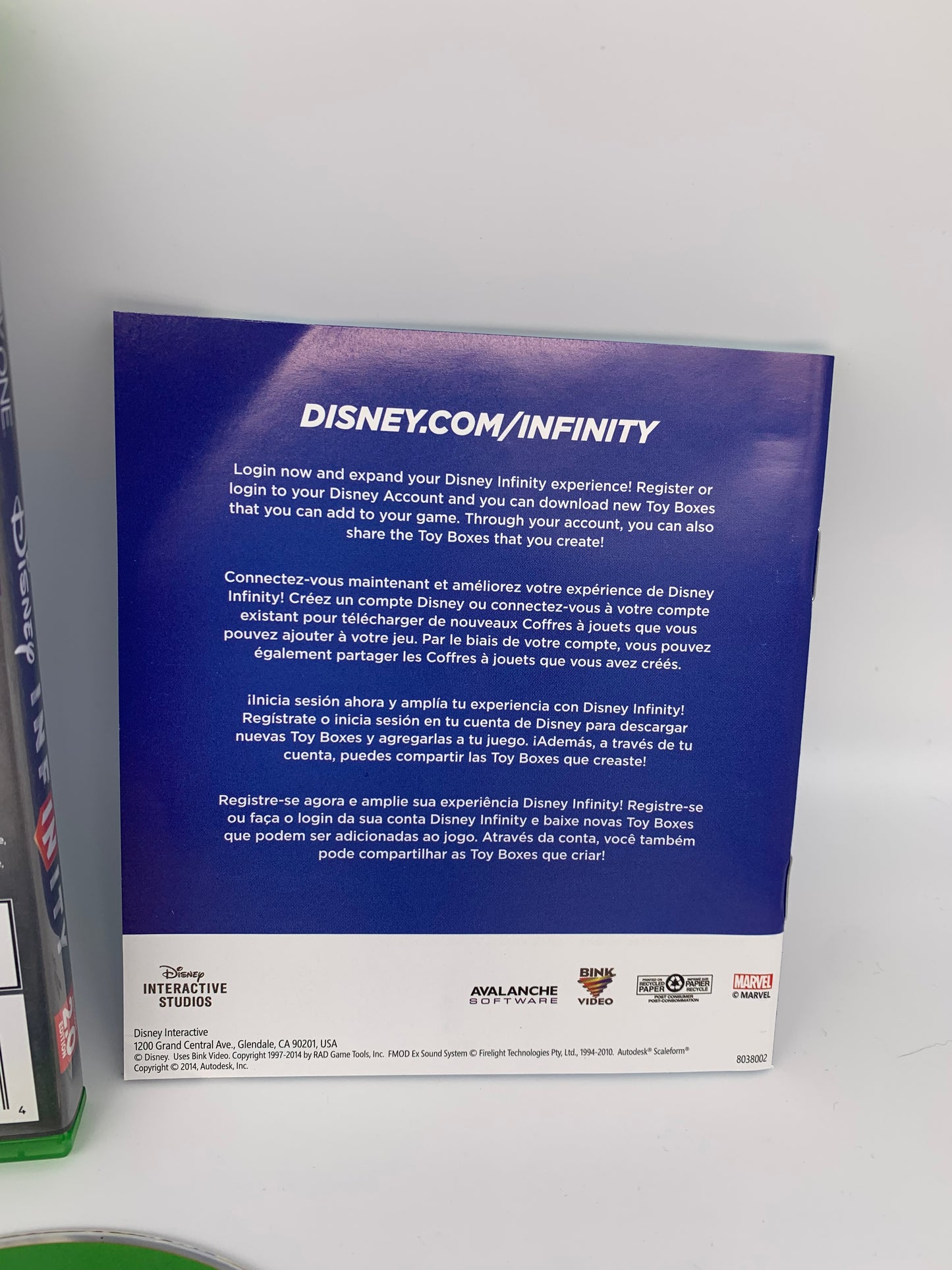 MiCROSOFT XBOX ONE | DiSNEY iNFiNiTY | EDiTiON 2.0