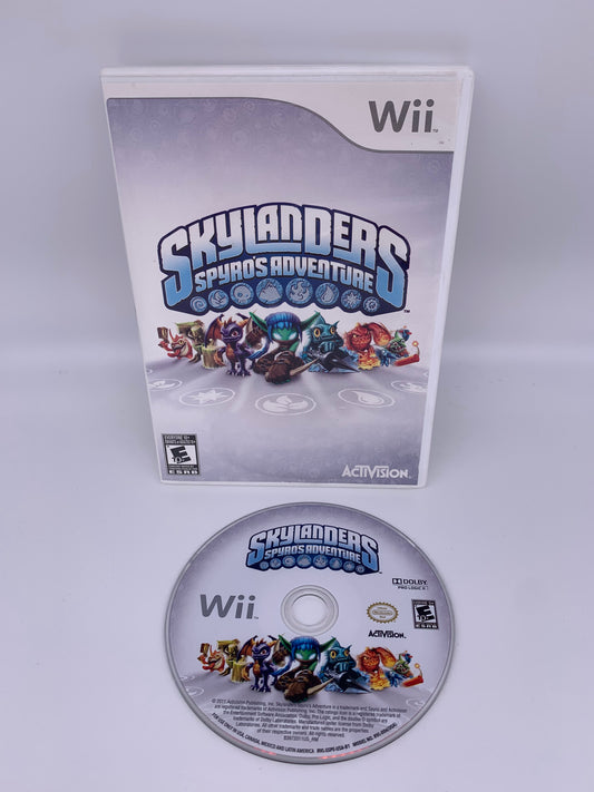 PiXEL-RETRO.COM : NINTENDO WII COMPLET CIB BOX MANUAL GAME NTSC SKYLANDERS SPYRO'S ADVENTURE