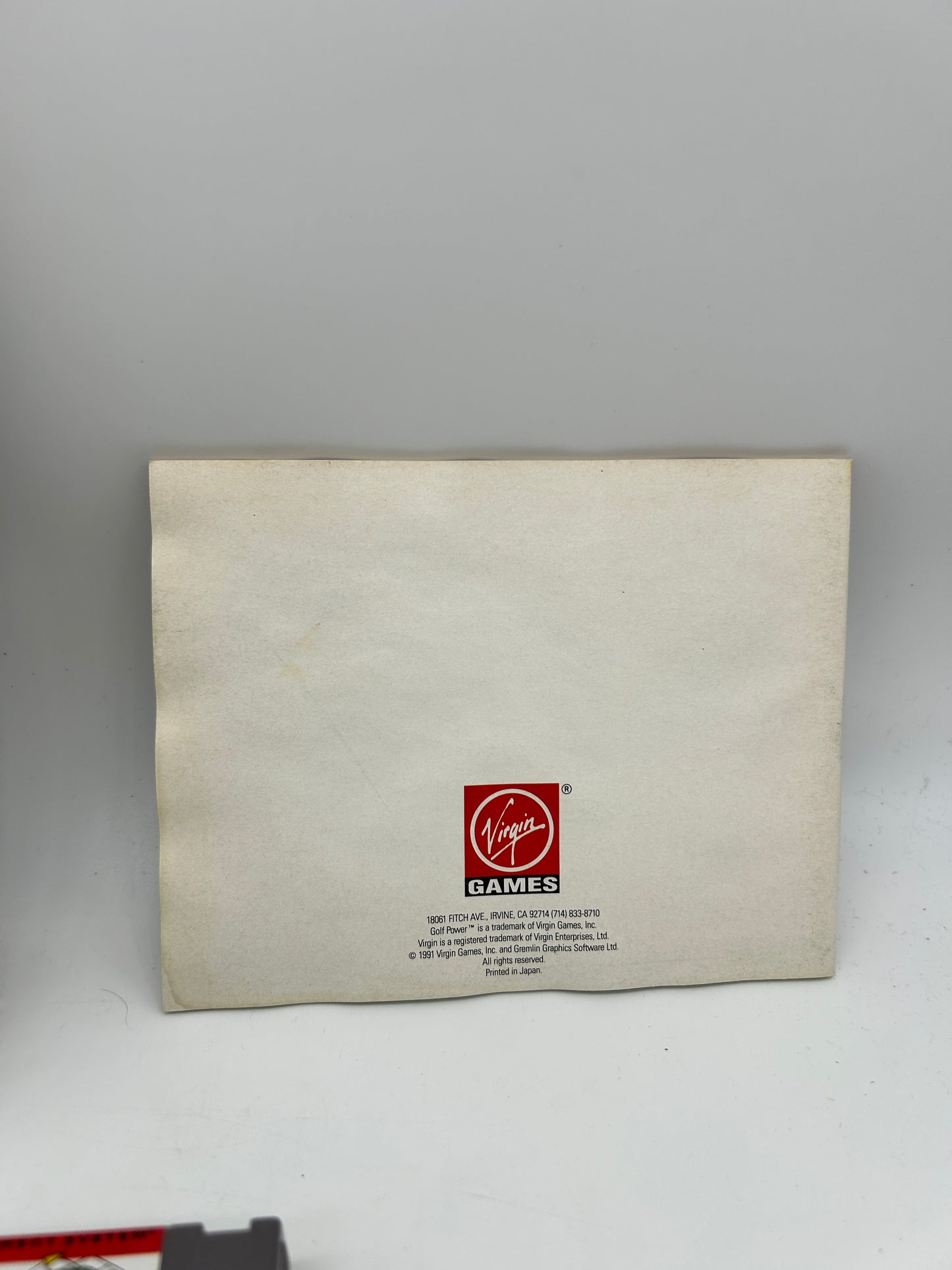 NiNTENDO [NES] ORiGiNAL | GREG NORMANS GOLF POWER