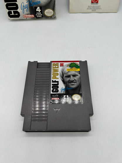 NiNTENDO [NES] ORiGiNAL | GREG NORMANS GOLF POWER