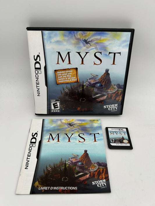 PiXEL-RETRO.COM : NINTENDO DS (DS) COMPLETE CIB BOX MANUAL GAME NTSC MYST