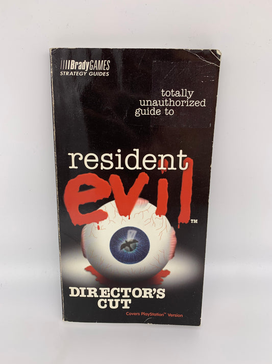 PiXEL-RETRO.COM : BOOKS STRATEGY PLAYER'S GUIDE WALKTHROUGH OFFICIAL BRADYGAMES RESIDENT EVIL DIRECTORS CUT UNAUTHORIZED