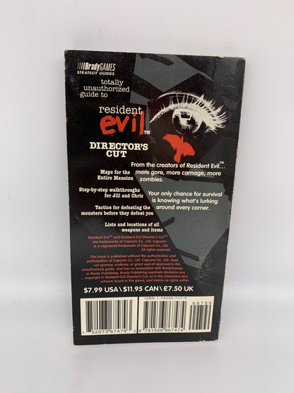 RESiDENT EViL DiRECTORS CUT UNAUTHORiZED STRATEGY GUiDE BRADYGAMES