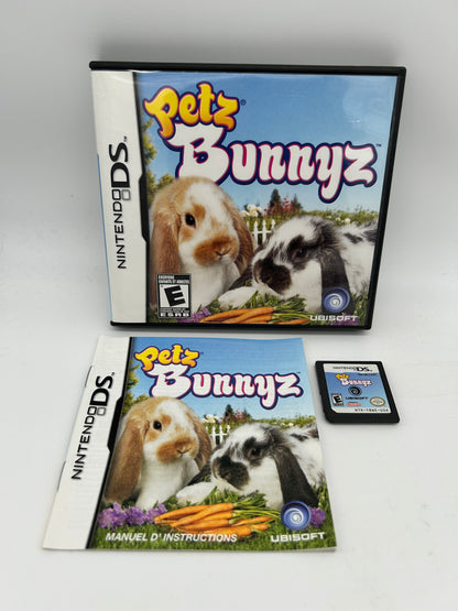 PiXEL-RETRO.COM : NINTENDO DS (DS) COMPLETE CIB BOX MANUAL GAME NTSC PETZ BUNNYZ