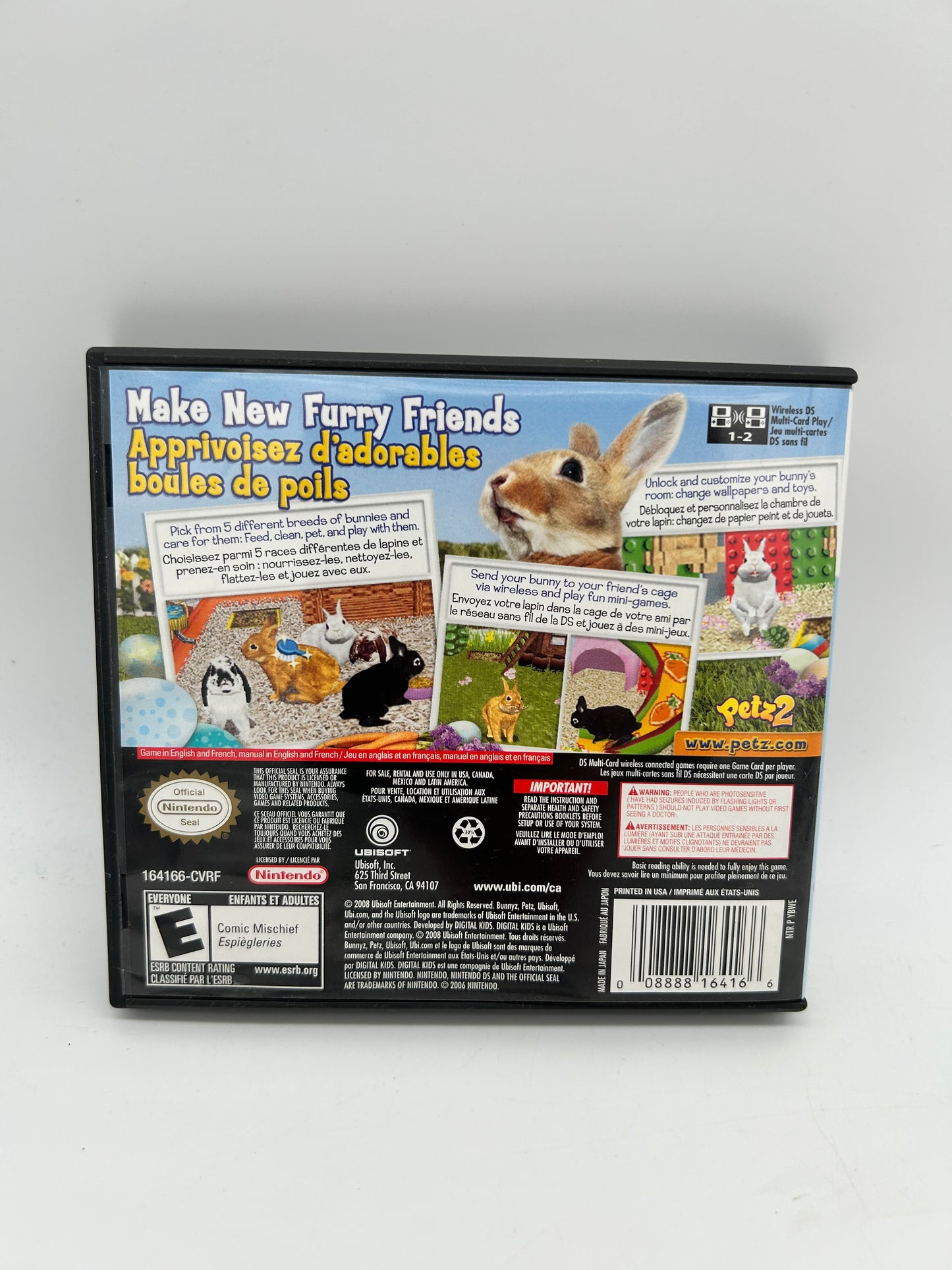 NiNTENDO DS | PETZ BUNNYZ