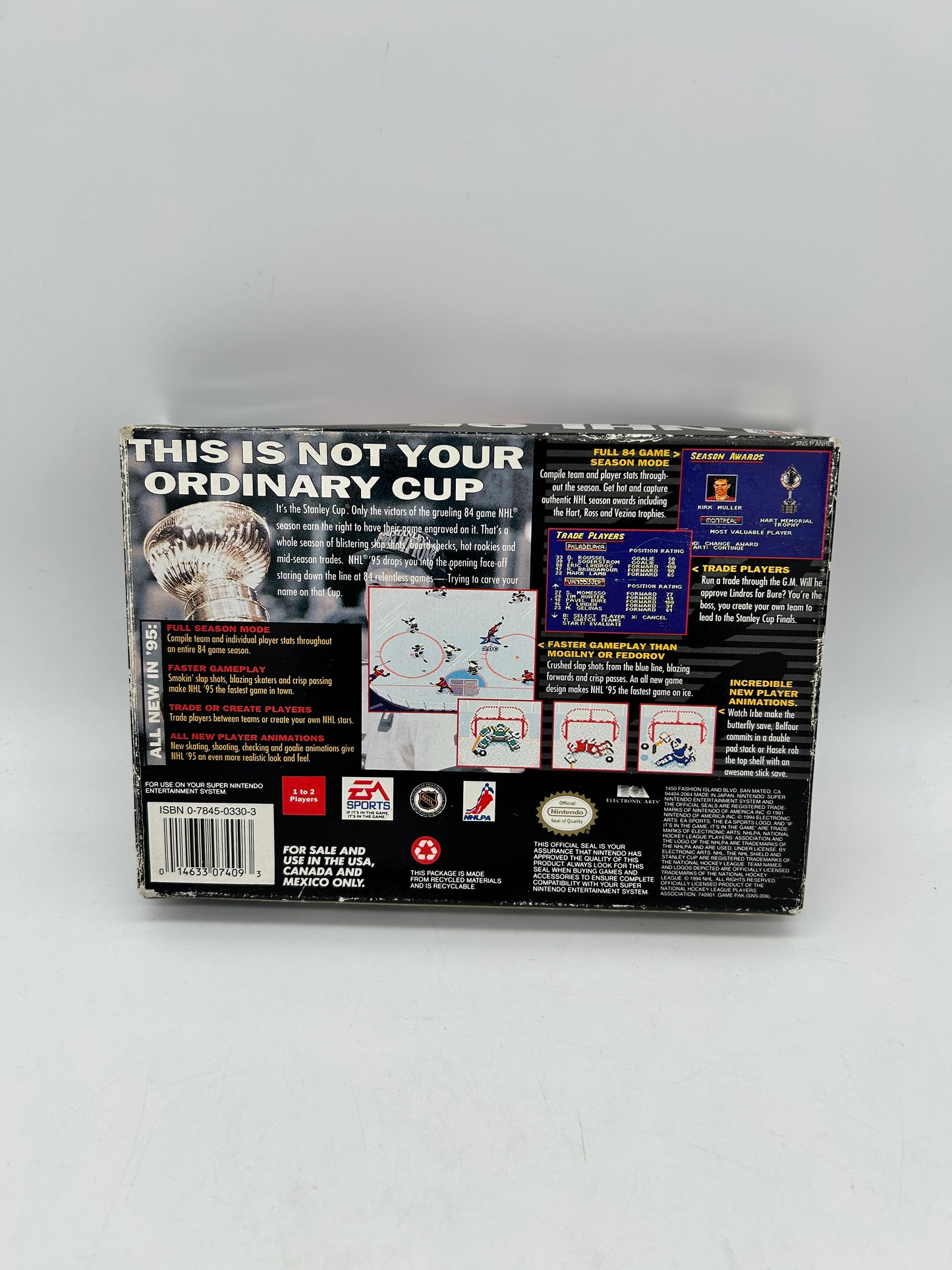 SUPER NiNTENDO [SNES] | NHL 95