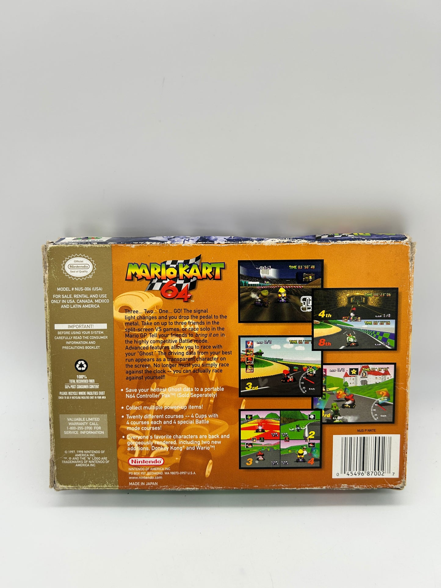 NiNTENDO 64 [N64] | MARiO KART 64 | PLAYERS CHOiCE