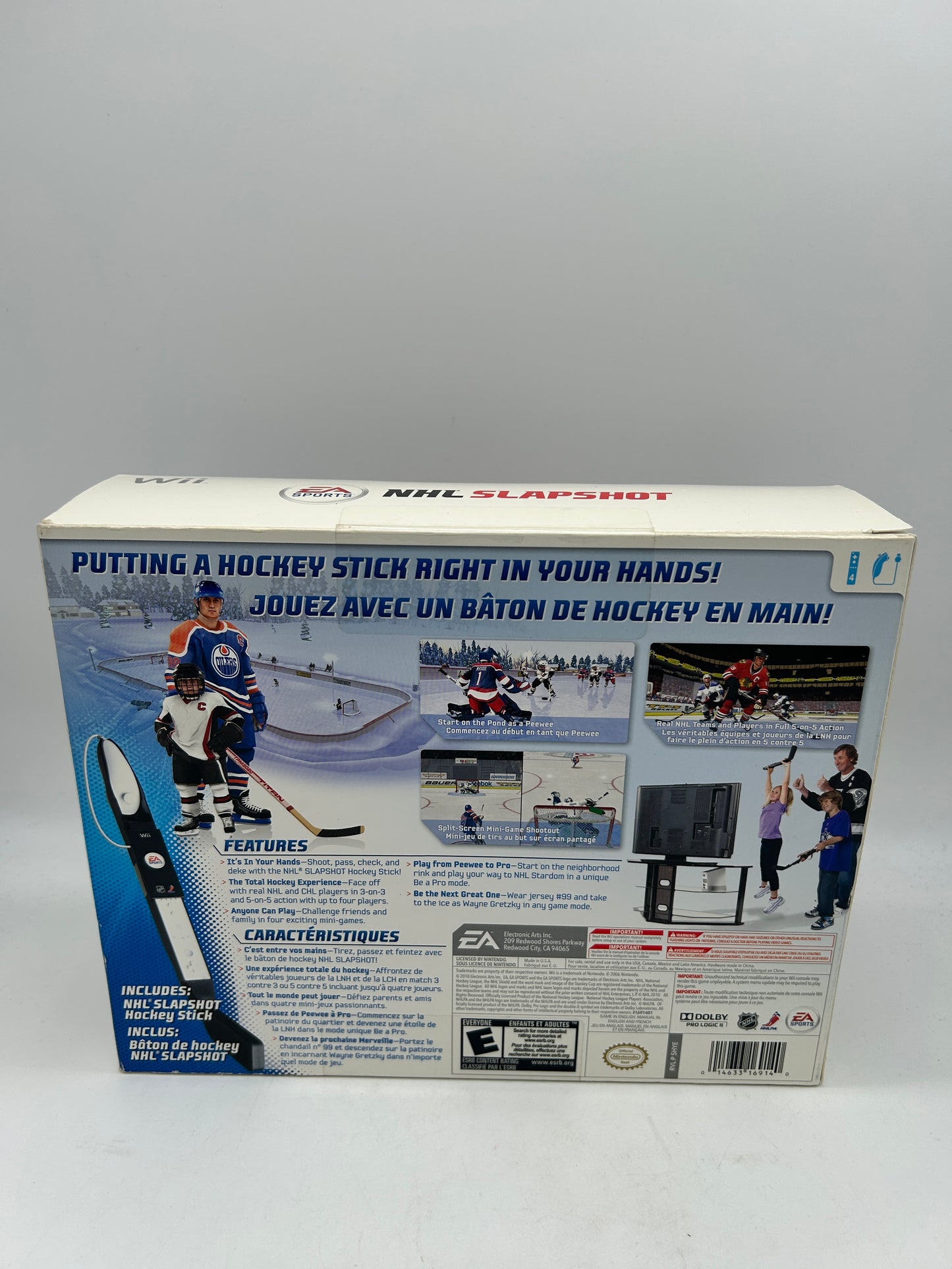 NiNTENDO Wii | NHL SLAPSHOT | STiCK BUNDLE
