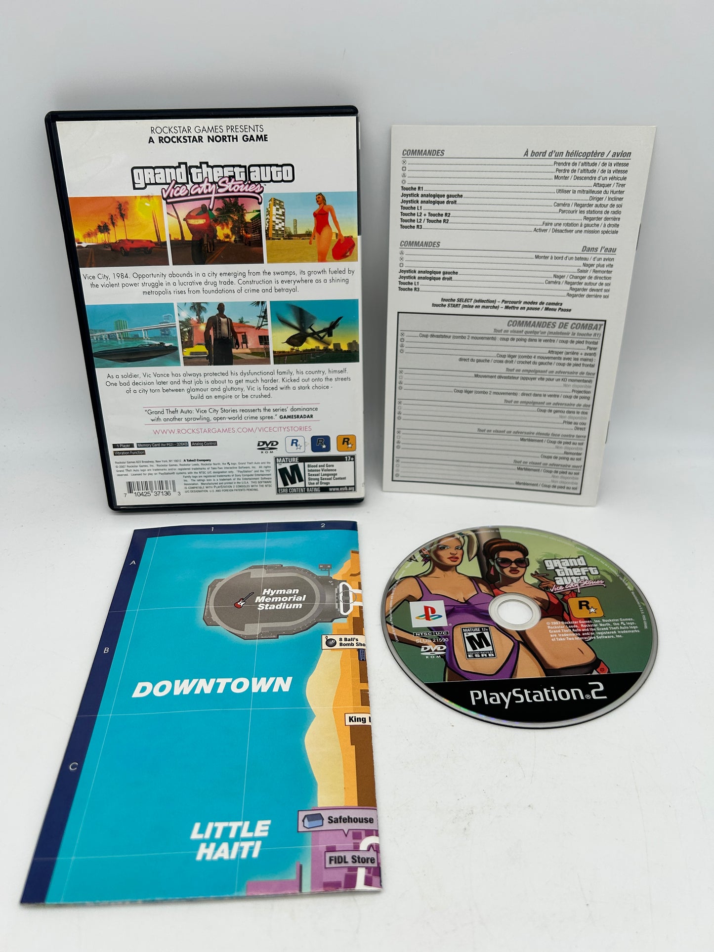 SONY PLAYSTATiON 2 [PS2] | GRAND THEFT AUTO ViCE CiTY STORiES