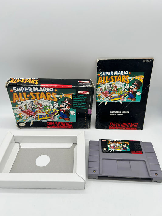 PiXEL-RETRO.COM : SUPER NINTENDO NES (SNES) GAME NTSC SUPER MARIO ALL-STARS