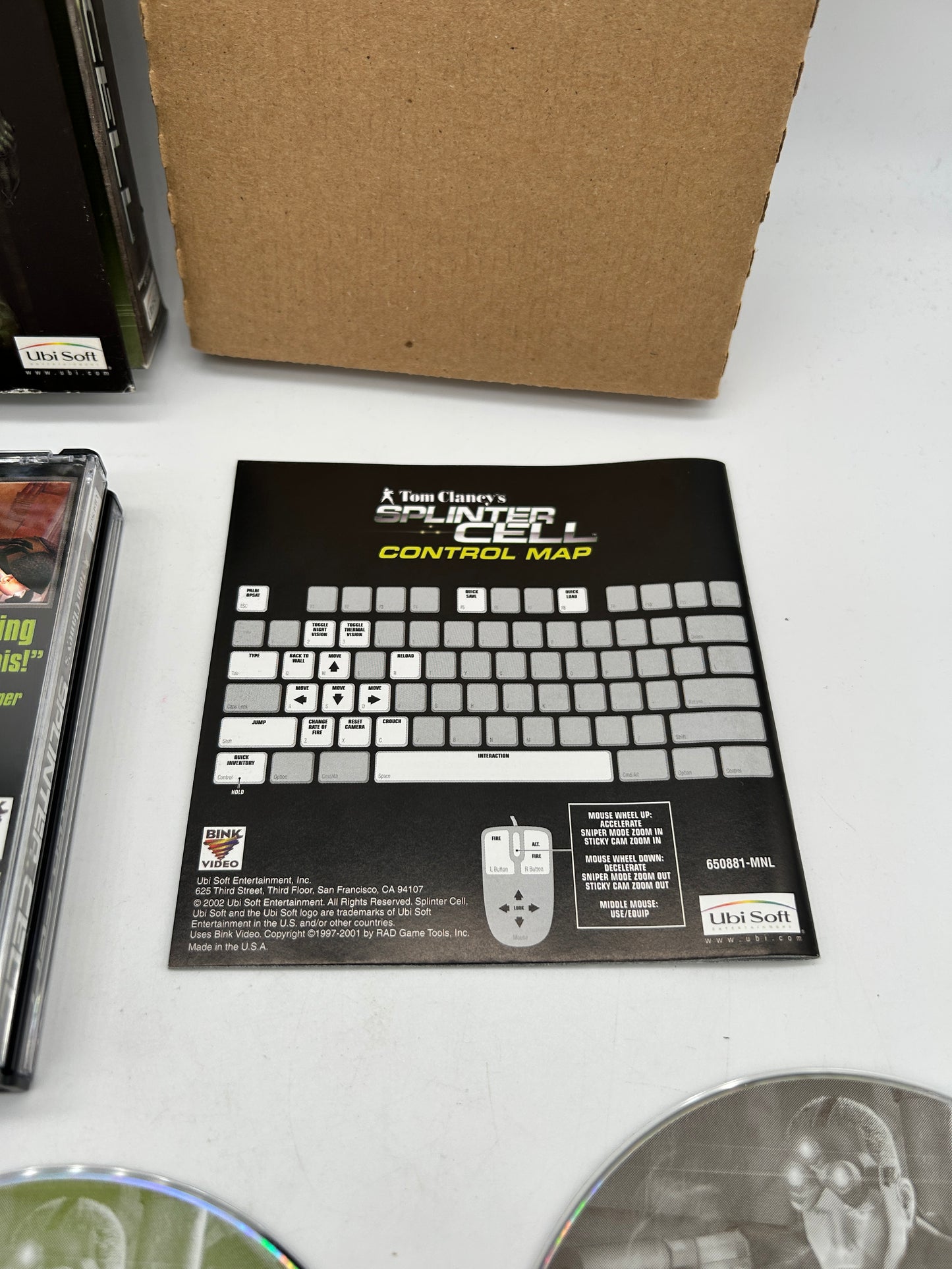 PC COMPUTER | TOM CLANCYS SPLiNTER CELL | BiG BOX