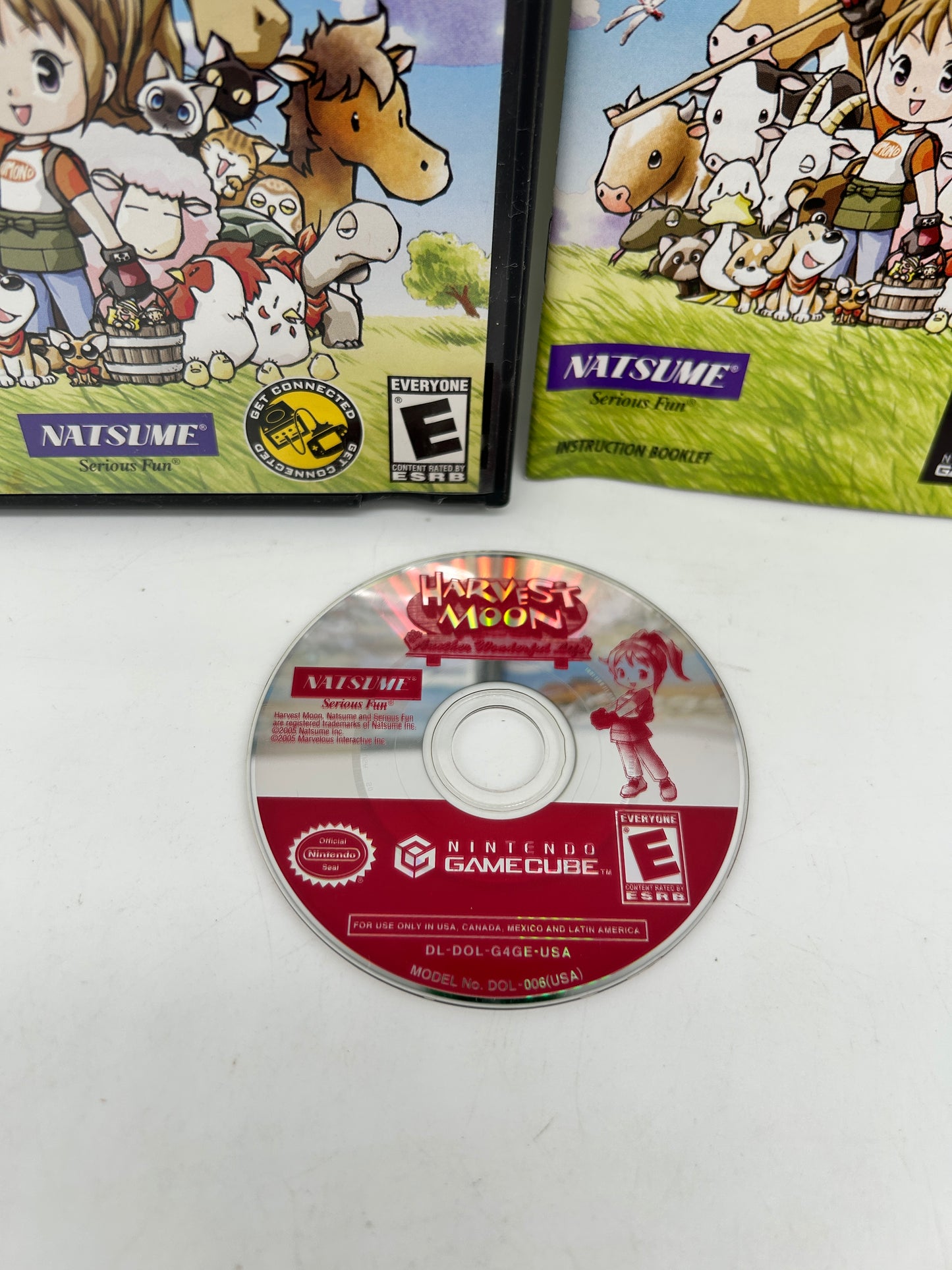 NiNTENDO GAMECUBE [NGC] | HARVEST MOON ANOTHER WONDERFUL LiFE