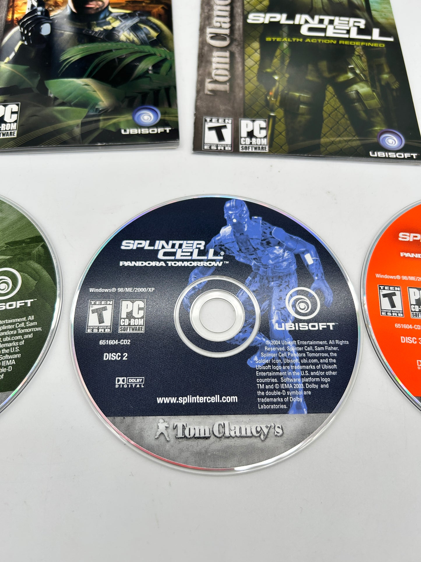 PC COMPUTER | TOM CLANCYS SPLiNTER CELL PANDORA TOMORROW | BiG BOX