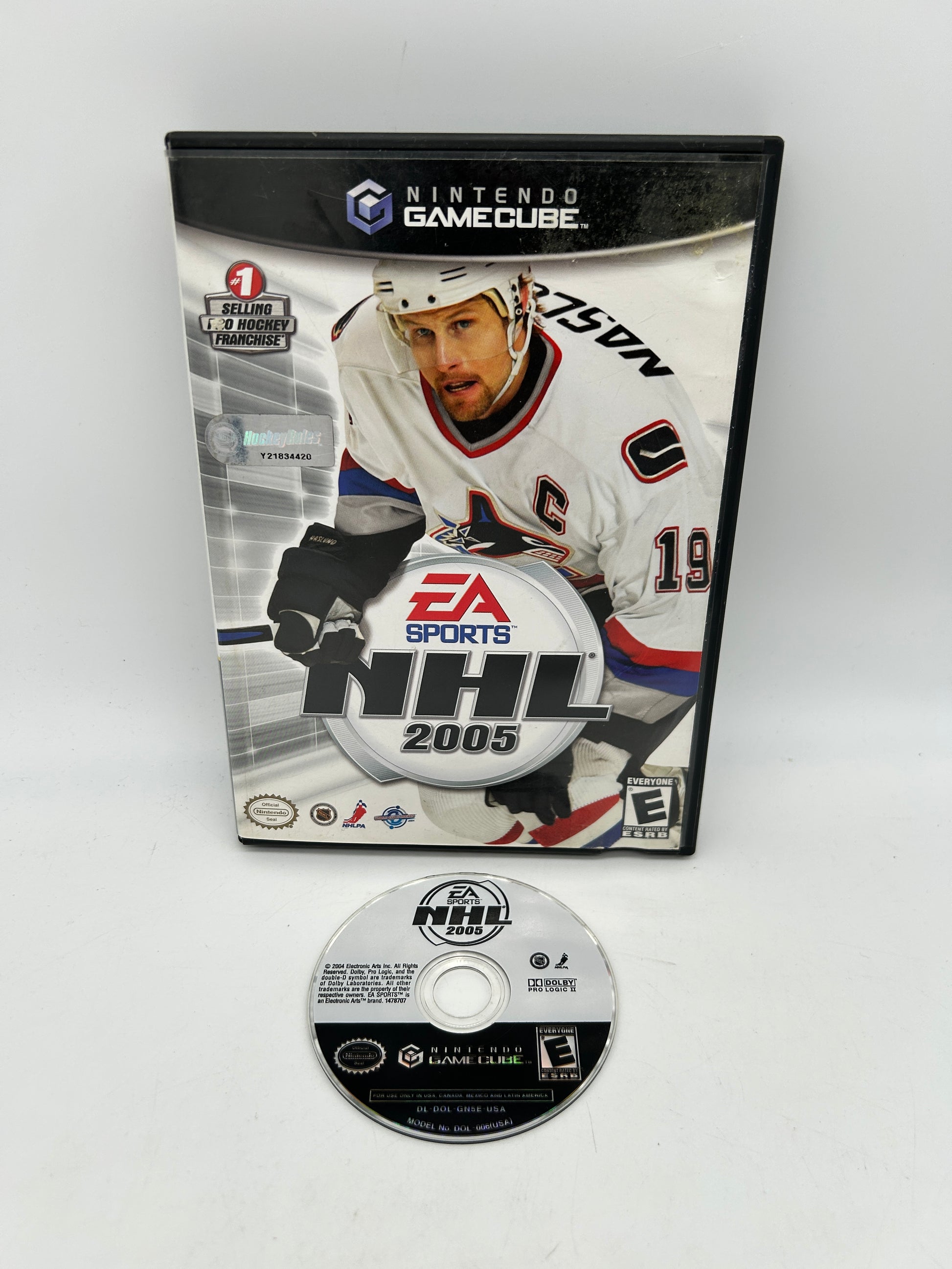 PiXEL-RETRO.COM : NINTENDO GAMECUBE COMPLETE CIB BOX MANUAL GAME NTSC NHL 2005