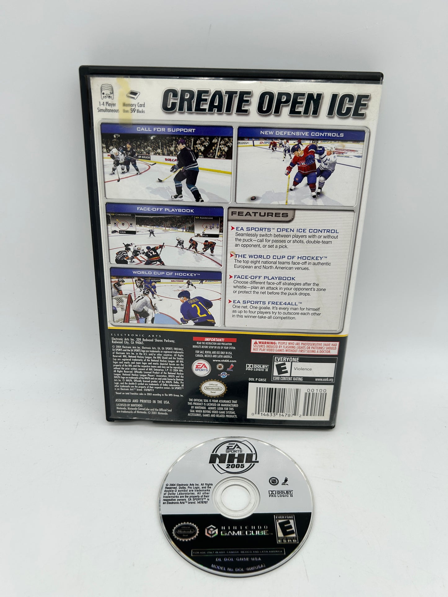 NiNTENDO GAMECUBE [NGC] | NHL 2005
